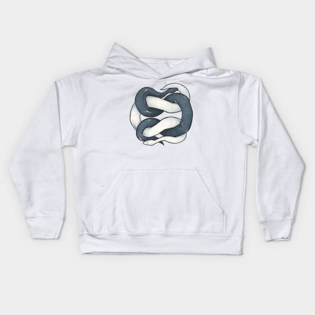 snakes Kids Hoodie by Gwenpai